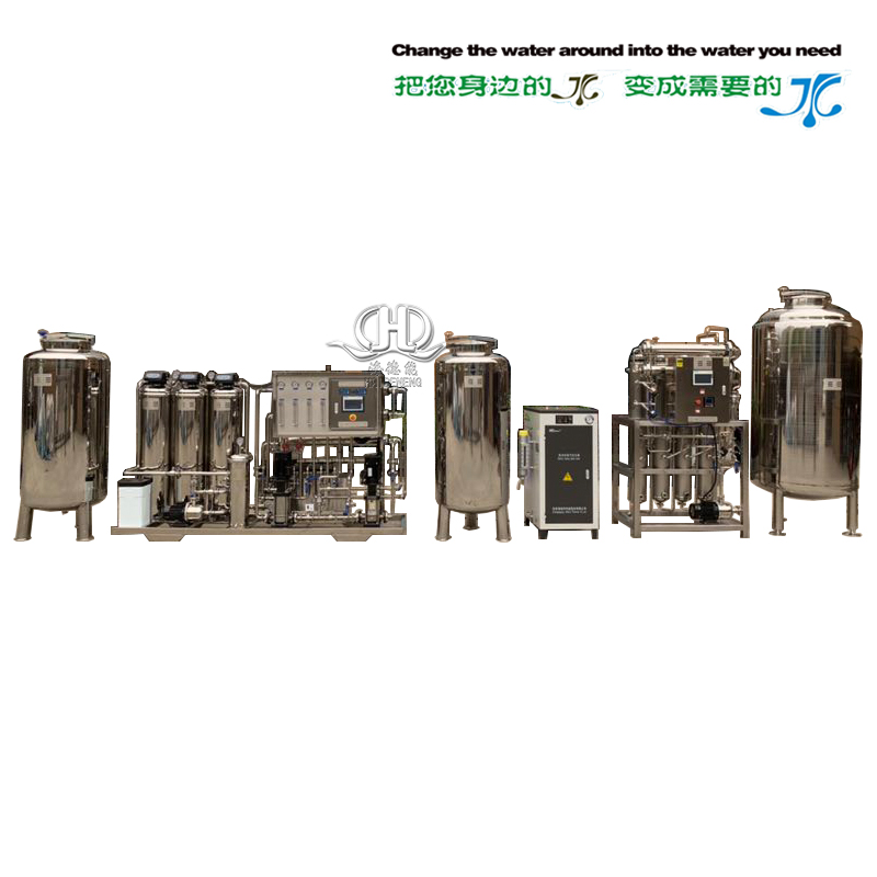 HDNRO-250型帶軟化二級反滲透+蒸餾水機(jī)注射用水系統(tǒng)