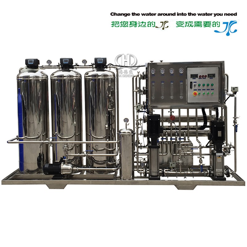 HDNRO-750型帶軟化二級反滲透純化水設備