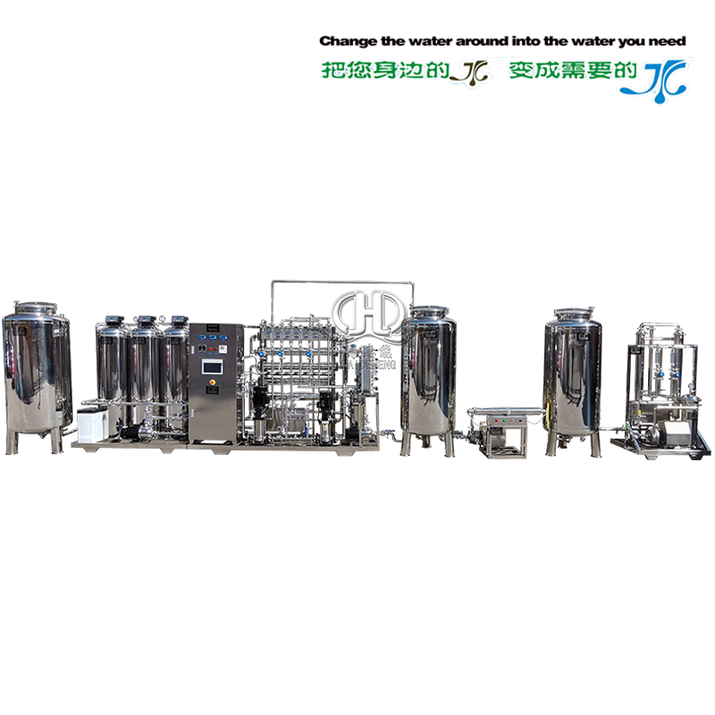 HDNRO-500型全自動帶軟化二級反滲透+EDI超純去離子水系統+注射用水系統