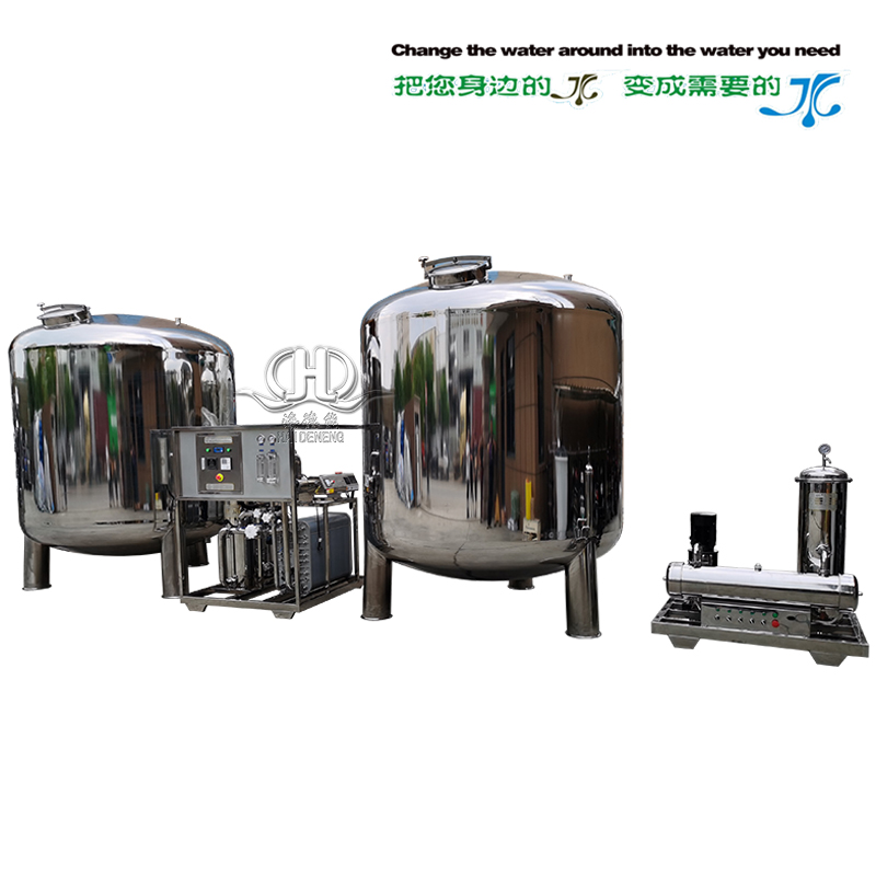 5噸無菌水箱加EDI紫外線 5噸無菌水箱加EDI紫外線